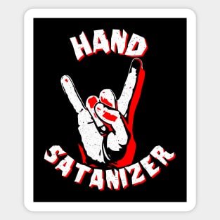 Hand Satanizer - A New Metal Band for the Corona Generation Sticker